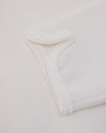 pearl ribbon jacket cardigan - White
