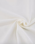 Double color v-neck cardigan - White