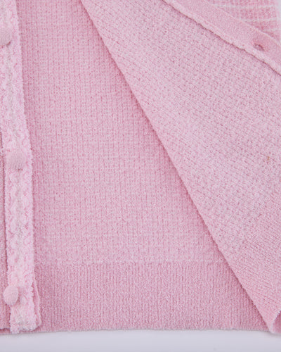 Twinkle Glitter cardigan - Pink
