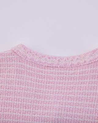 Twinkle Glitter Cardigan - Pink