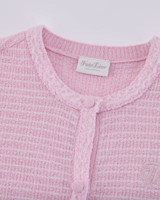 Twinkle Glitter Cardigan - Pink