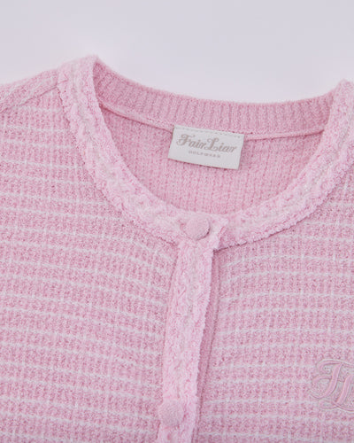 Twinkle Glitter cardigan - Pink