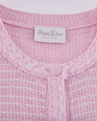 Twinkle Glitter Cardigan - Pink