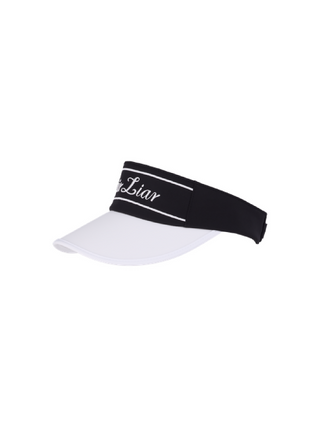 Logo Embroidered Visor - Black