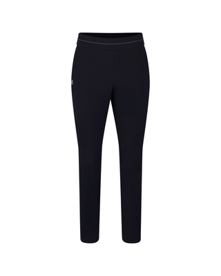 High Waist Stretch Bootcut Pants - Black