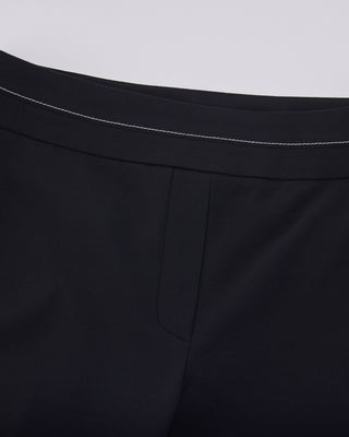 High Waist Stretch Bootcut Pants - Black