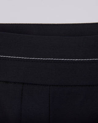 High Waist Stretch Bootcut Pants - Black