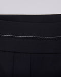 High waist stretch bootcut pants - Black