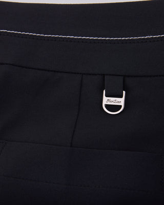 High Waist Stretch Bootcut Pants - Black
