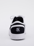 Organza shoe lace logo sneakers - Black