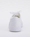 Organza shoe lace logo sneakers - White