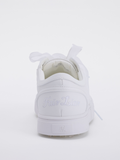 Organza shoe lace logo sneakers - White