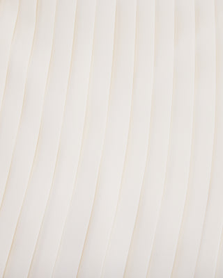 [FL Signature] Fair Liar Silk Twisted Flare Pleated Skirt - Cream