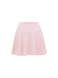 High waist jersey flared skirt - Pink