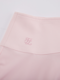 High waist jersey flared skirt - Pink