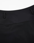 High waist ball pocket H-line skirt - Black