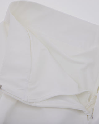Double Layer Flared Skirt - White