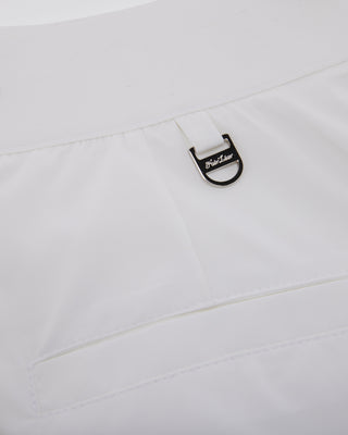 Double Layer Flared Skirt - White