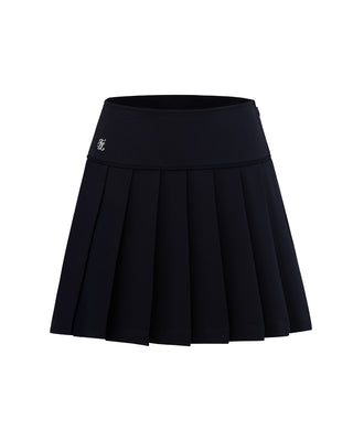 Fair Liar Performance Pleated Skirt - Black