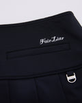 Fair Liar Performance Pleated Skirt - Black