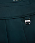 Fair Liar Performance Pleated Skirt - Dark green