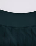 Fair Liar Performance Pleated Skirt - Dark green
