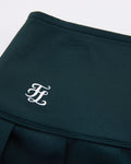 Fair Liar Performance Pleated Skirt - Dark green
