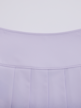 Fair Liar Performance Pleated Skirt - Lavender