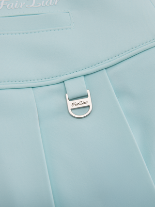 Fair Liar Performance Pleated Skirt - Mint