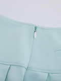 Fair Liar Performance Pleated Skirt - Mint