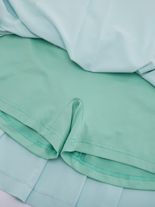 Fair Liar Performance Pleated Skirt - Mint