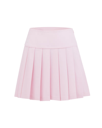 Fair Liar Performance Pleated Skirt - Pink