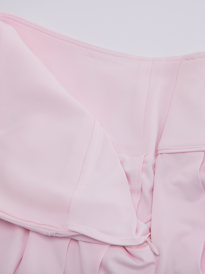 Fair Liar Performance Pleated Skirt - Pink