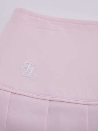 Fair Liar Performance Pleated Skirt - Pink