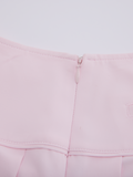 Fair Liar Performance Pleated Skirt - Pink