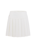 Fair Liar Performance Pleated Skirt - White