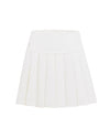 Fair Liar Performance Pleated Skirt - White
