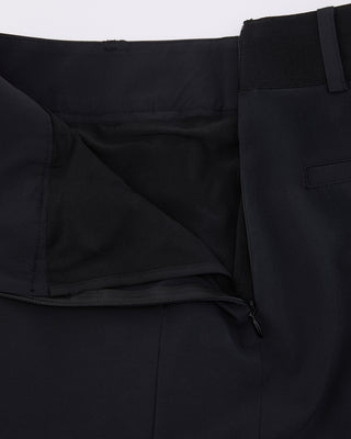 Back Band H-Line Skirt - Black