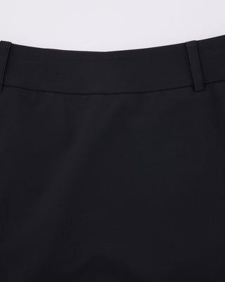 Back Band H-Line Skirt - Black