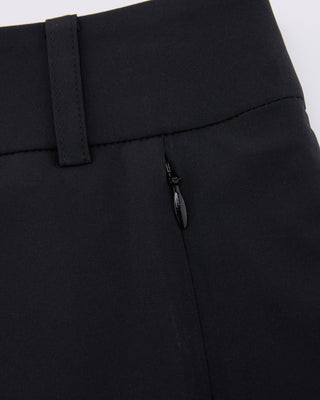 Back Band H-Line Skirt - Black