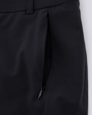Back Band H-Line Skirt - Black