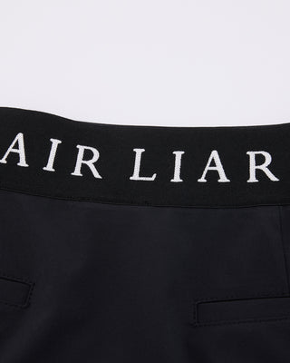 Back Band H-Line Skirt - Black
