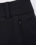 Back band H-line skirt - Black