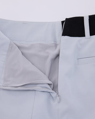 Back Band H-Line Skirt - Grey