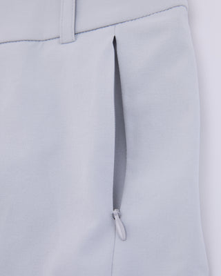Back Band H-Line Skirt - Grey