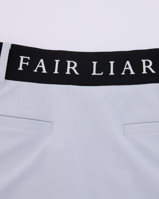Back Band H-Line Skirt - Grey