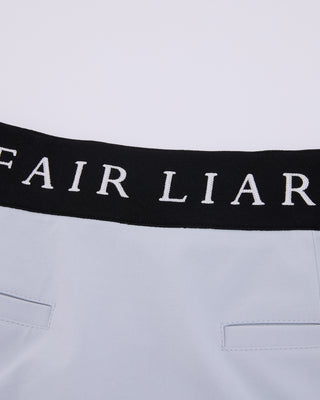 Back Band H-Line Skirt - Grey