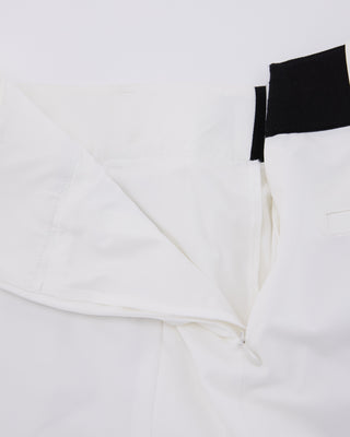 Back Band H-Line Skirt - White