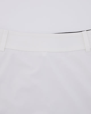 Back Band H-Line Skirt - White