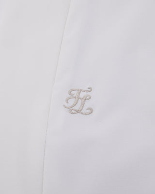 Back Band H-Line Skirt - White